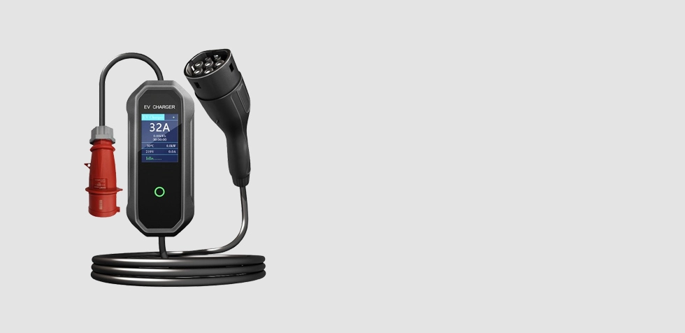 22kw Type 2 EVSE Portable EV Charger