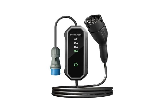 7KW Type 2 Portable Electric Vehicle Charger