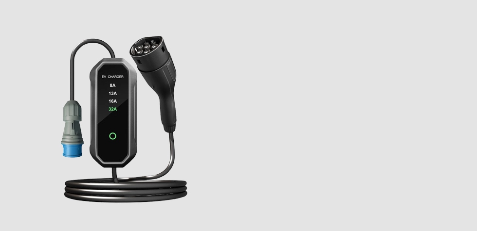 7KW Type 2 Portable Electric Vehicle Charger