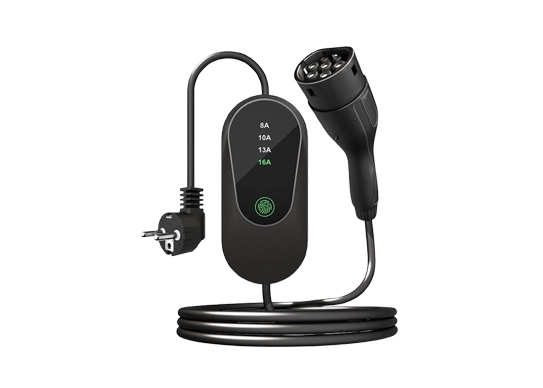 3KW IEC 62196 Type 2 Portable EV Charger